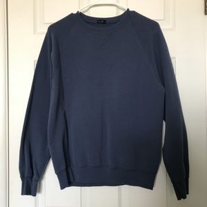 cozy blue sweatshirt brandy melville